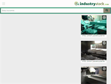 Tablet Screenshot of industrystock.es
