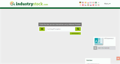 Desktop Screenshot of industrystock.de
