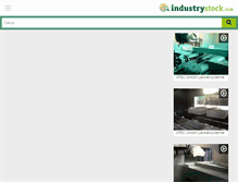Tablet Screenshot of industrystock.it
