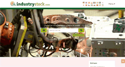 Desktop Screenshot of industrystock.fr